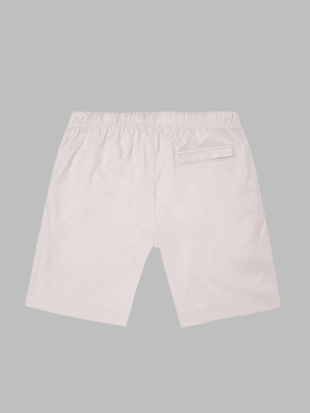 VALENZA INTERLOCK SUPIMA SPORTSHORT PEARL GREY