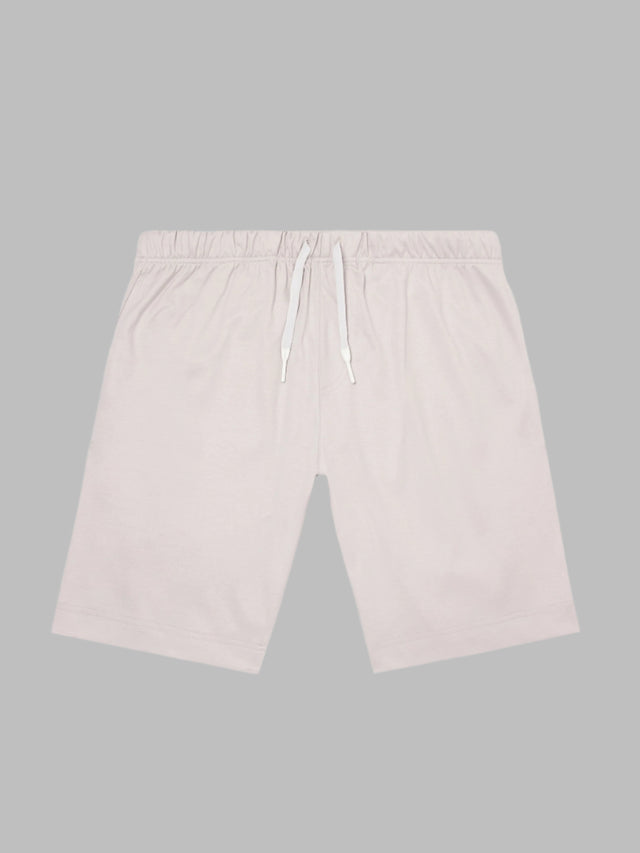 VALENZA INTERLOCK SUPIMA SPORTSHORT PEARL GREY