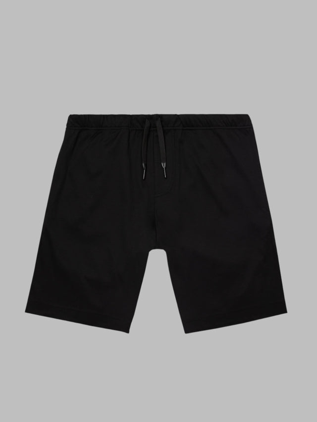 VALENZA INTERLOCK SUPIMA SPORTSHORT BLACK