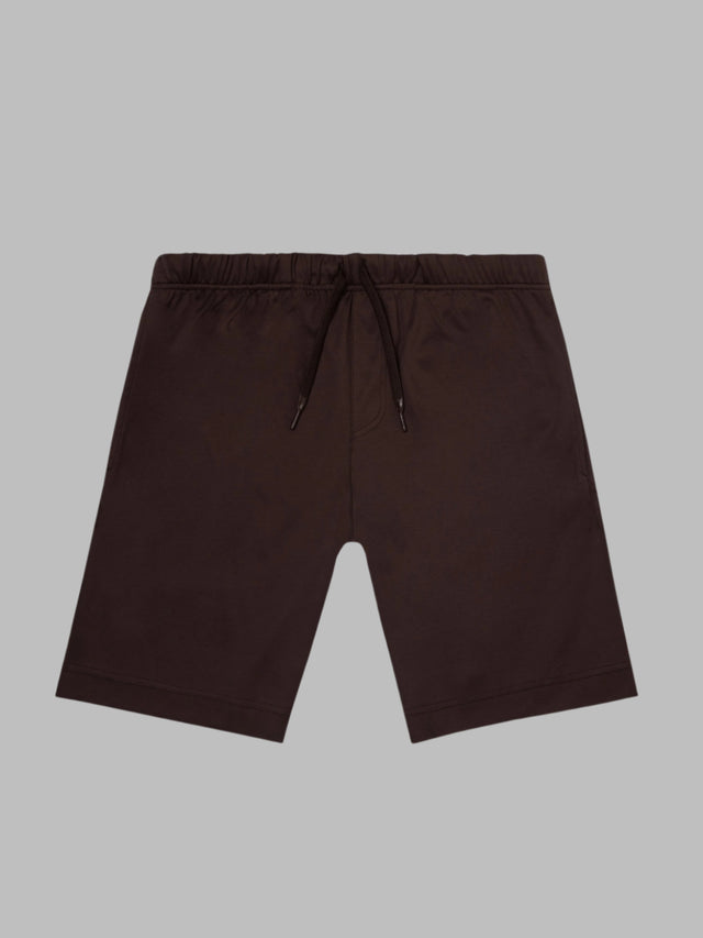 VALENZA INTERLOCK SUPIMA SPORTSHORT EBONY