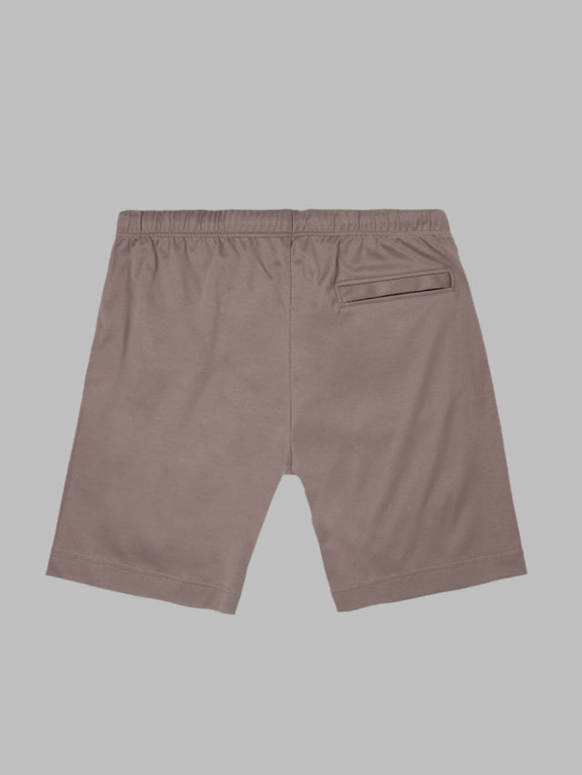 VALENZA INTERLOCK SUPIMA SPORTSHORT LEAD GREY