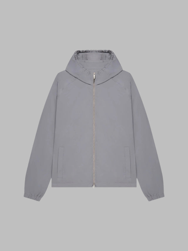 VALENZA TECH STRETCH HOODED BLOUSON MID GREY