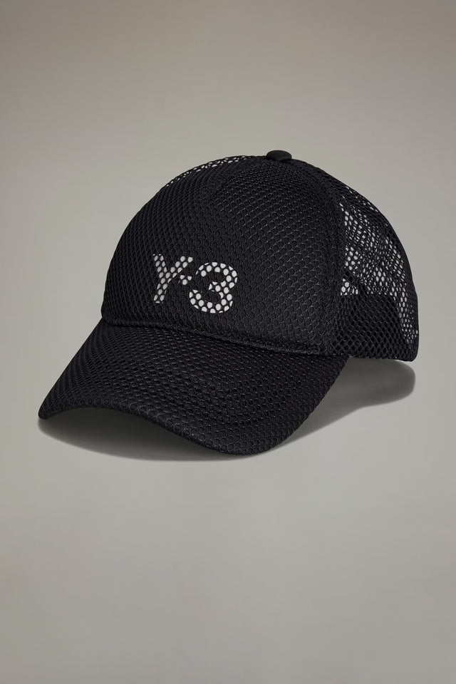 Y-3 TRUCKER CAP BLACK