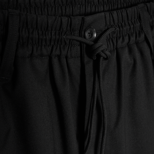 Y-3 UNI WOVEN CUF PANT BLACK