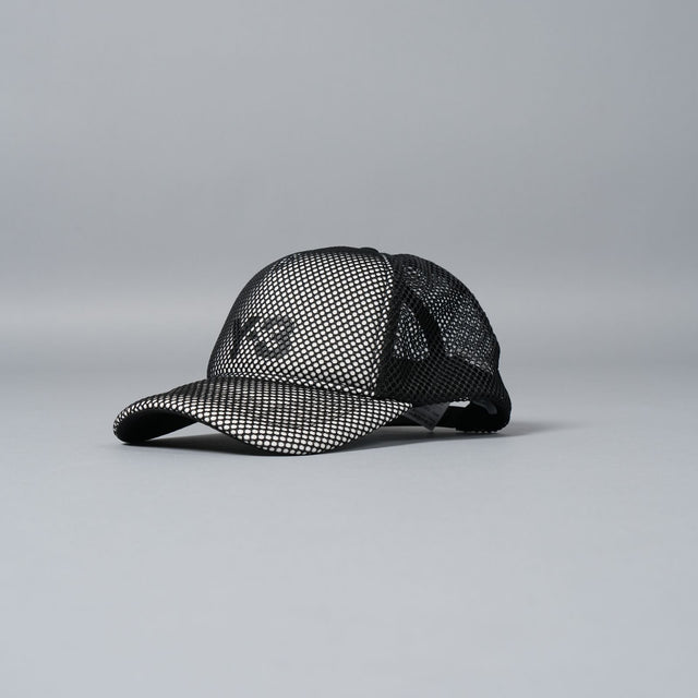 Y-3 TRUCKER CAP TALC