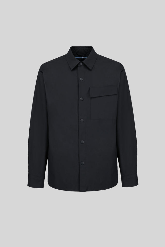 PEOPLE OF SHIBUYA MORIAKA OVERSHIRT BLACK