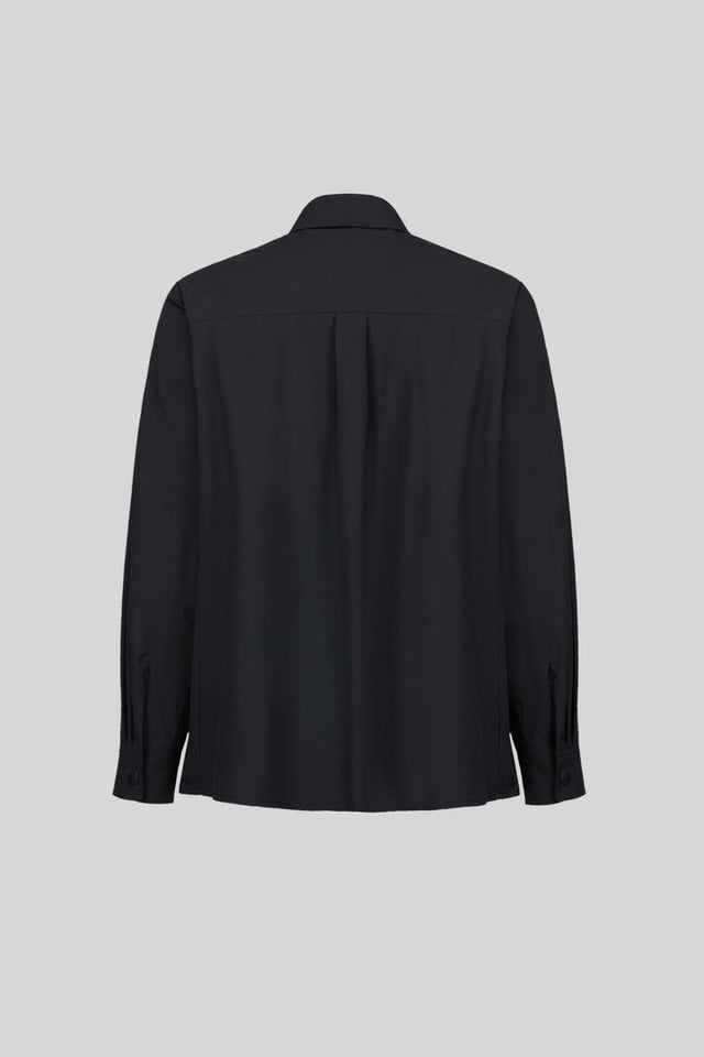 PEOPLE OF SHIBUYA MORIAKA OVERSHIRT BLACK