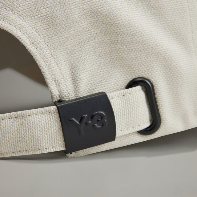 Y-3 LOGO CAP TALC