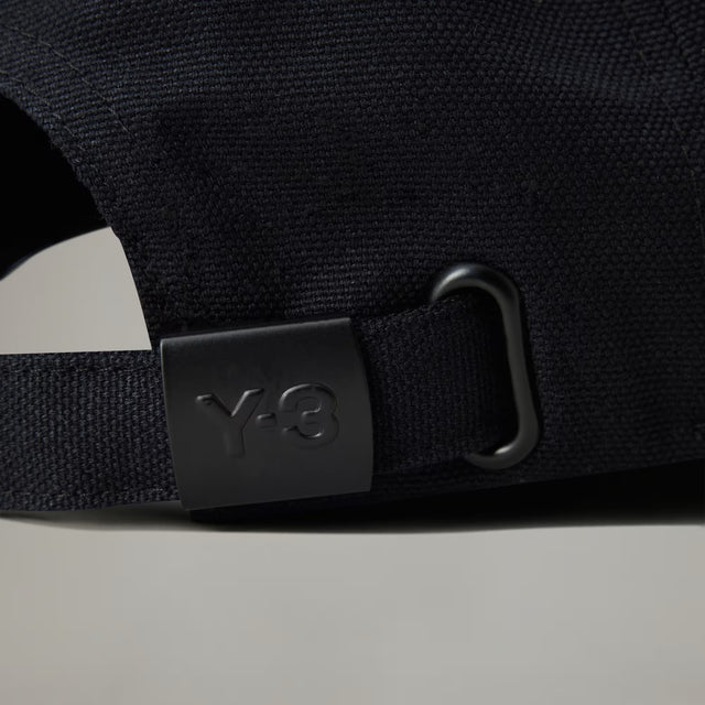 Y-3 LOGO CAP BLACK