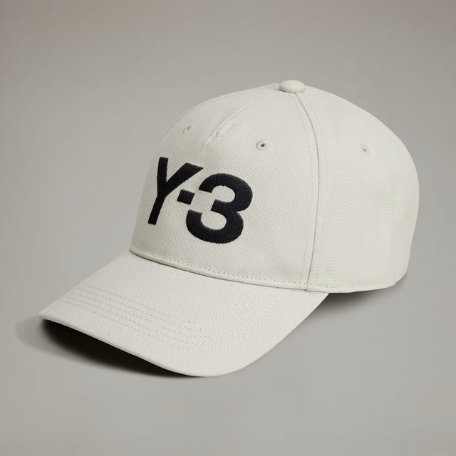 Y-3 LOGO CAP TALC