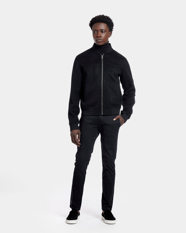 ALTER EGO BOMBER JACKET BLACK - Hombre Amsterdam