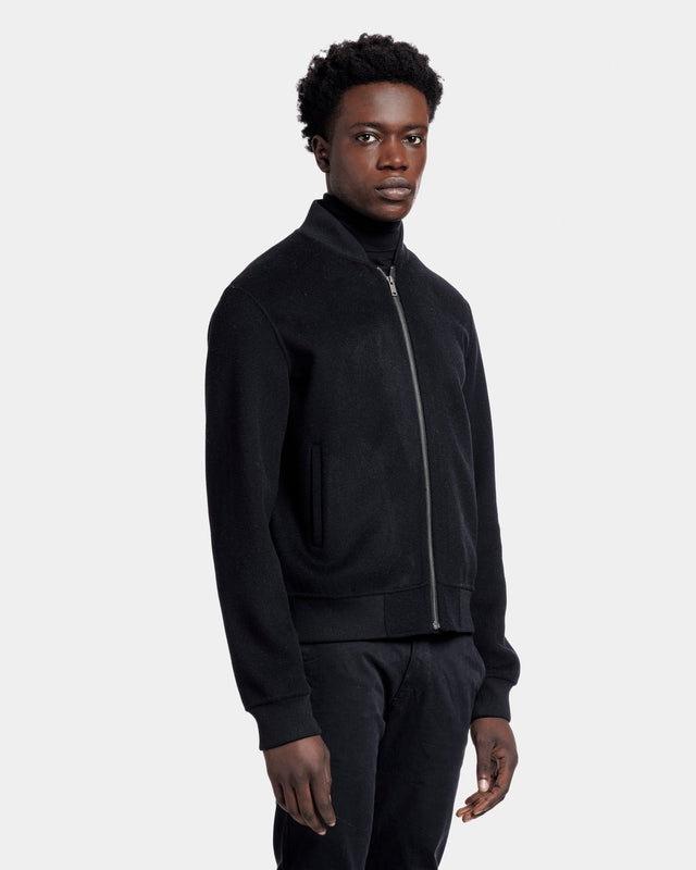 ALTER EGO BOMBER JACKET BLACK - Hombre Amsterdam