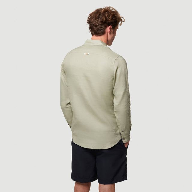 CHÉ STUDIOS LINEN LONG SLEEVE SHIRT - Hombre Amsterdam