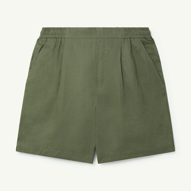 CHÉ STUDIOS LINEN SHORTS KHAKI - Hombre Amsterdam