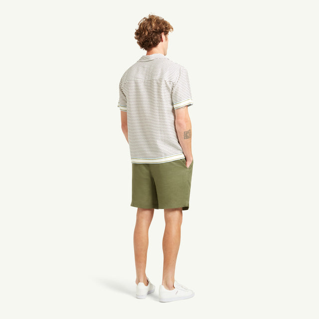 CHÉ STUDIOS LINEN SHORTS KHAKI - Hombre Amsterdam