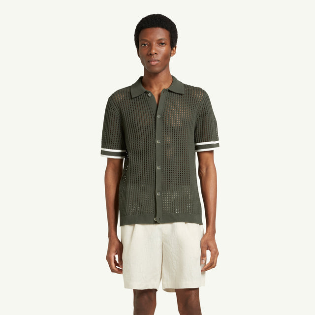 CHÉ STUDIOS LINEN SHORTS OAT - Hombre Amsterdam