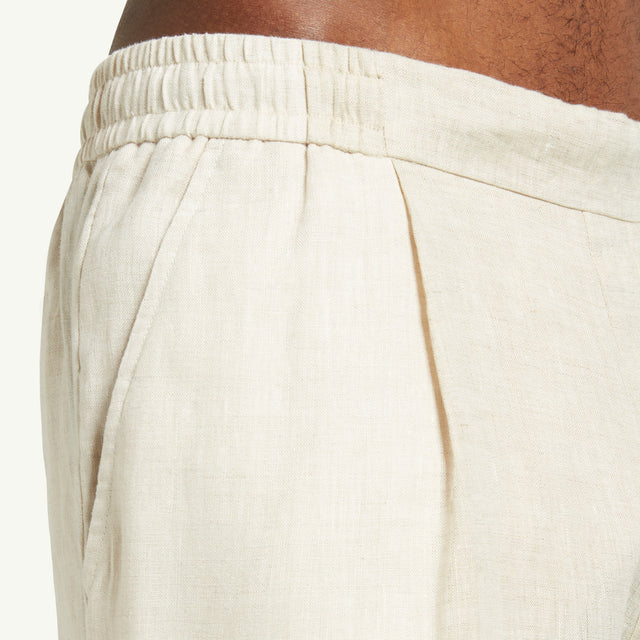 CHÉ STUDIOS LINEN SHORTS OAT - Hombre Amsterdam