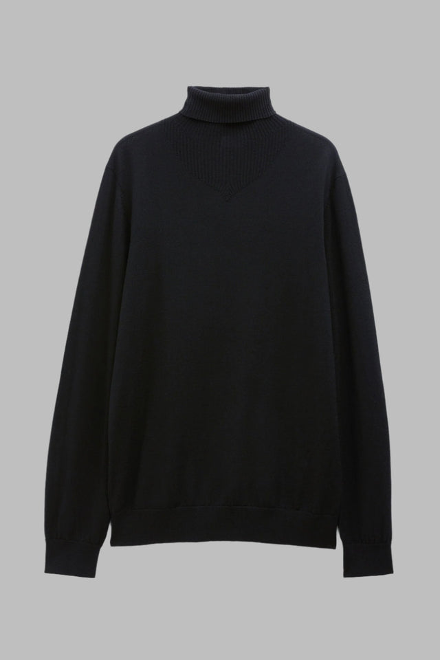 FILIPPA K MERINO TURTLENECK BLACK - Hombre Amsterdam