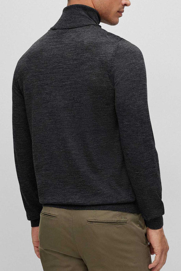 HUGO BOSS WOOL ROLL - NECK SWEATER - Hombre Amsterdam