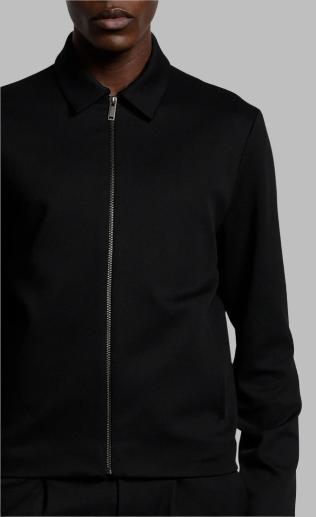 KIEFERMANN JERSEY JACKET BLACK - Hombre Amsterdam