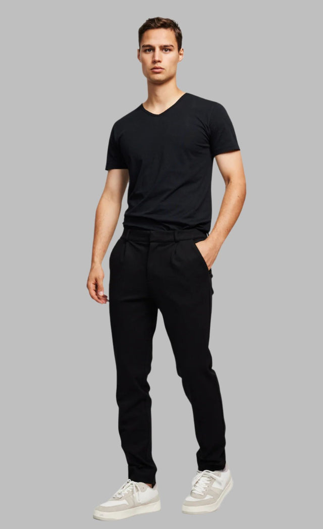 KIEFERMANN JERSEY PANT BLACK - Hombre Amsterdam