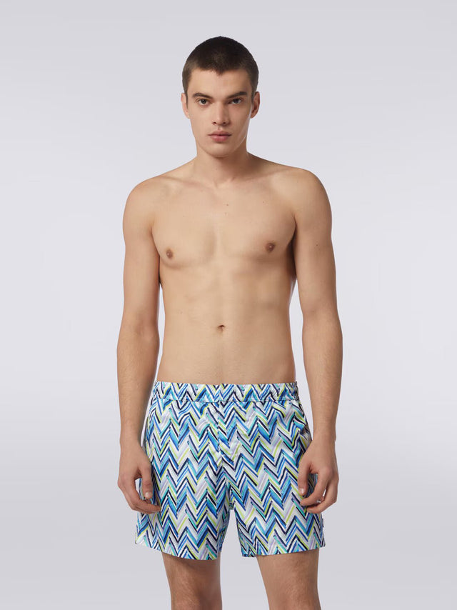 MISSONI ZIG - ZAG SWIMMING TRUNKS - Hombre Amsterdam