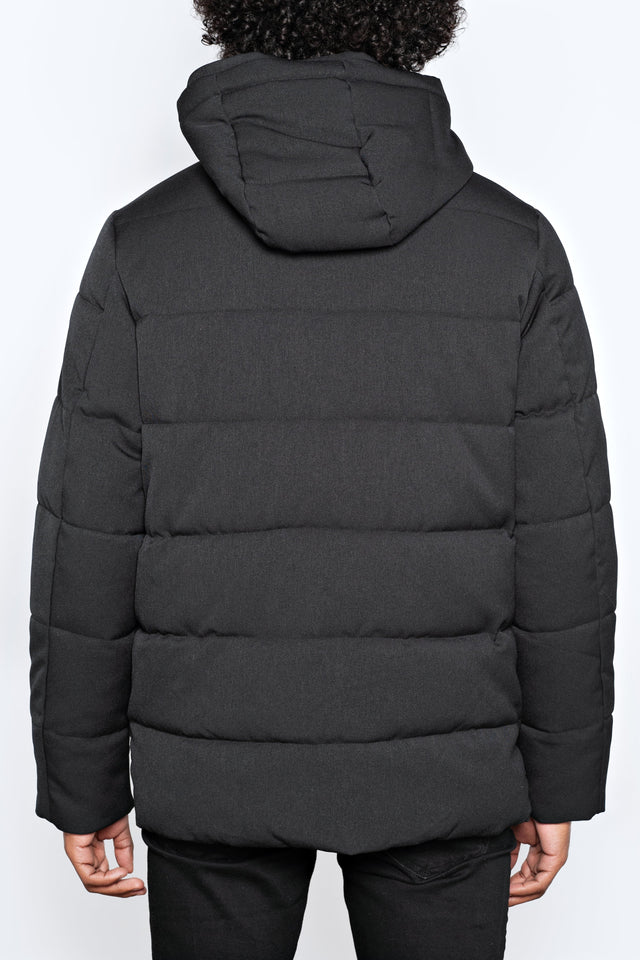 PEOPLE OF SHIBUYA DOWN JACKET BLACK - Hombre Amsterdam