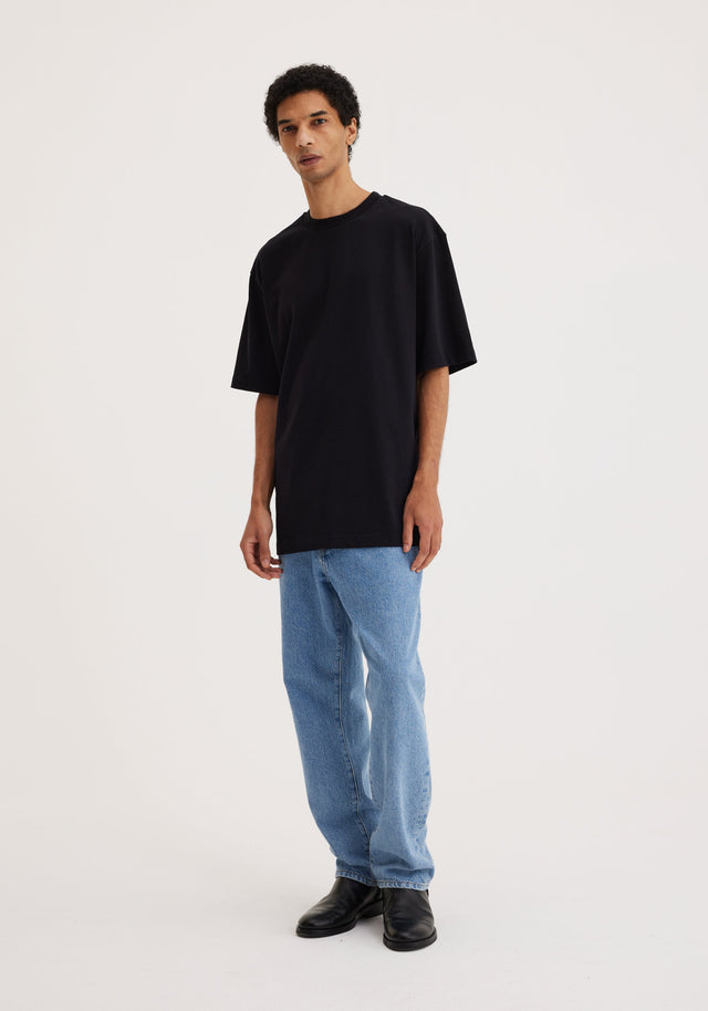 RÓHE OVERSIZED T - SHIRT BLACK - Hombre Amsterdam