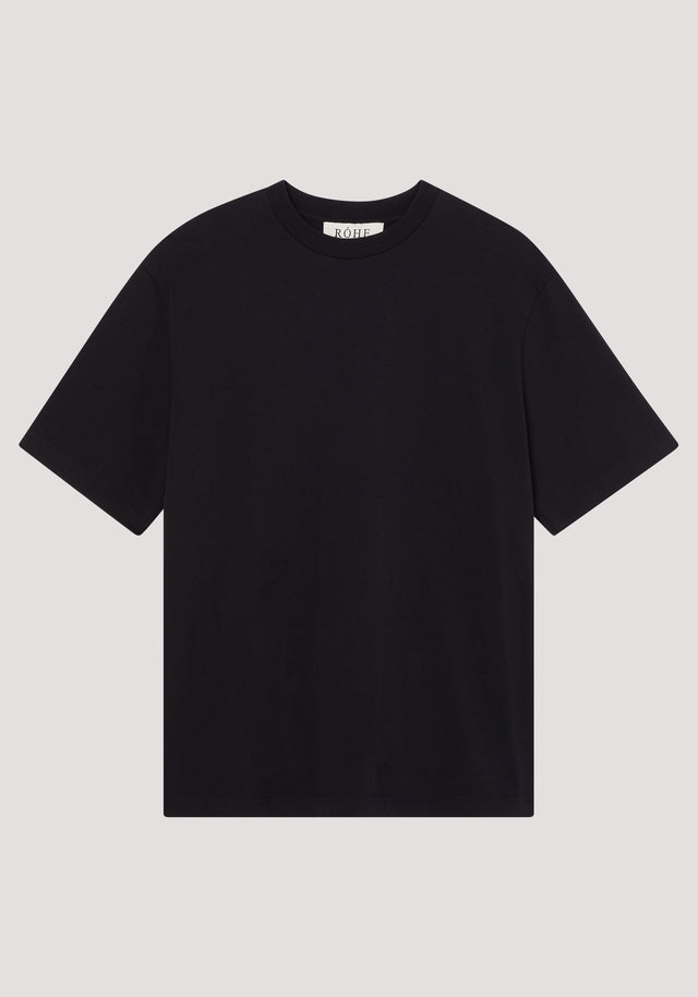 RÓHE OVERSIZED T - SHIRT BLACK - Hombre Amsterdam