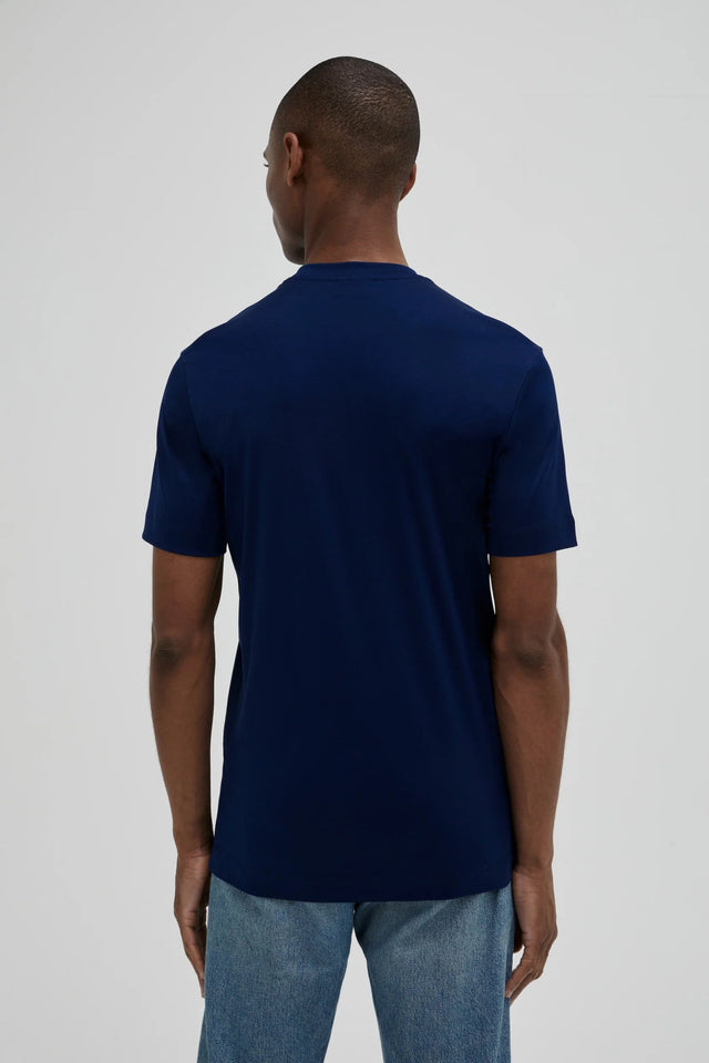 VALENZA INTERLOCK SUPIMA T - SHIRT BLUE - Hombre Amsterdam