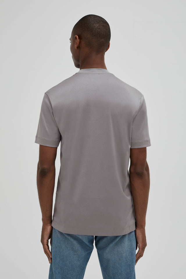 VALENZA INTERLOCK SUPIMA T - SHIRT GREY - Hombre Amsterdam