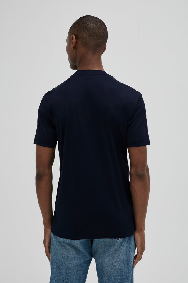 VALENZA INTERLOCK SUPIMA T - SHIRT NAVY - Hombre Amsterdam