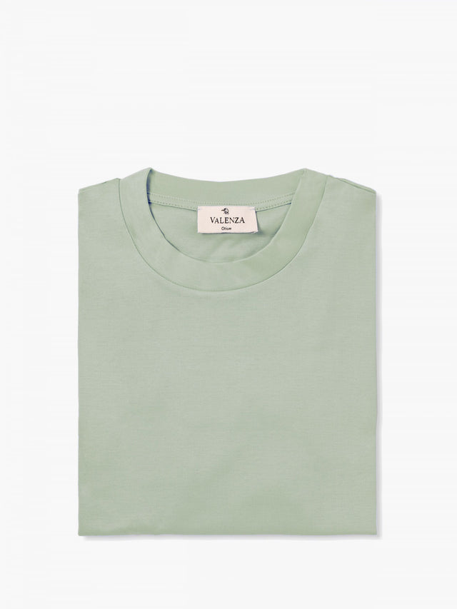 VALENZA INTERLOCK SUPIMA T - SHIRT VENICE GREEN - Hombre Amsterdam