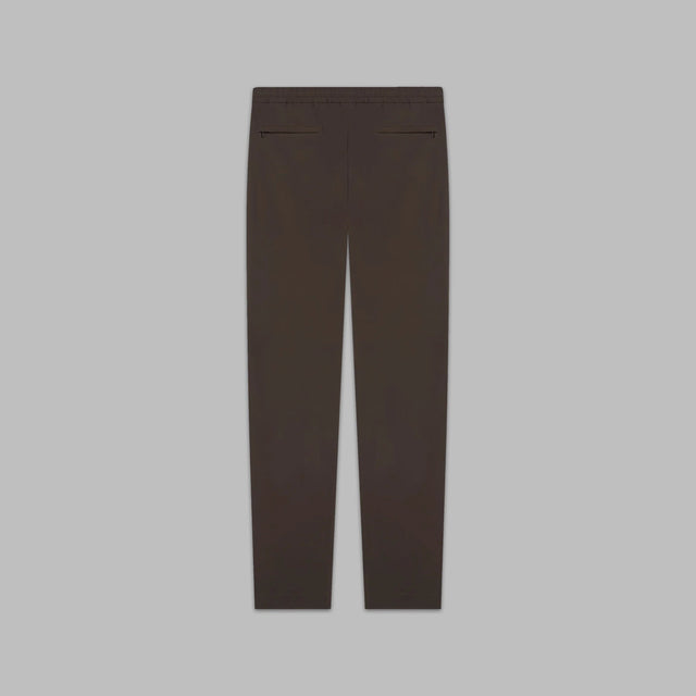 VALENZA TECH STRETCH TROUSER DARK BROWN - Hombre Amsterdam