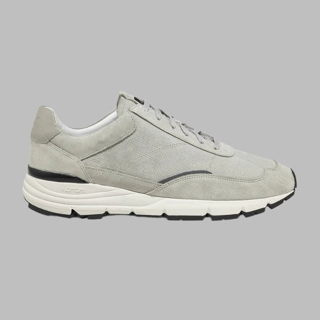 WAHTS LUXURY SUEDE RUNNER LIGHT GREY - Hombre Amsterdam