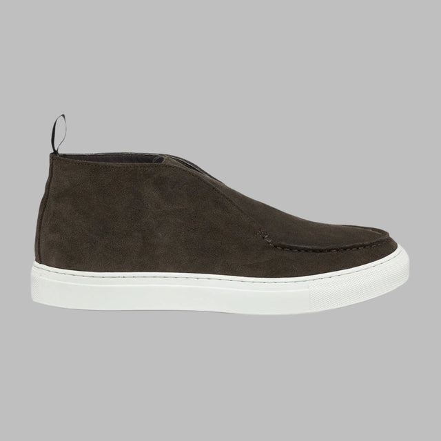 WAHTS MID TOP SNEAKER BROWN - Hombre Amsterdam