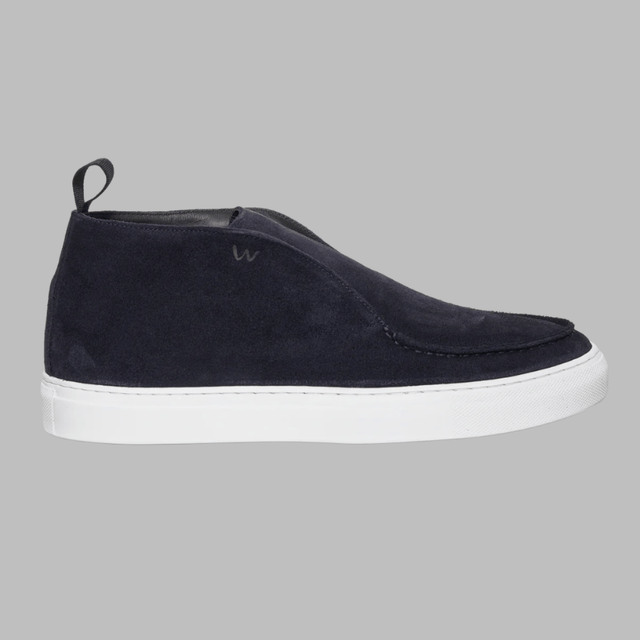 WAHTS MID TOP SNEAKER NIGHT BLUE - Hombre Amsterdam