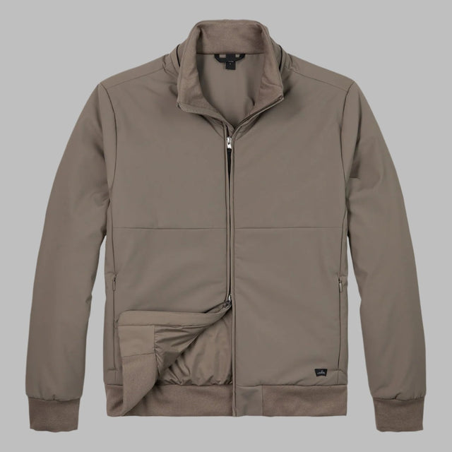 WAHTS PADDED JACKED TAUPE BROWN - Hombre Amsterdam