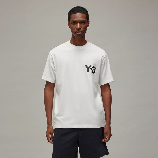 Y - 3 BRANDED T - SHIRT WHITE - Hombre Amsterdam