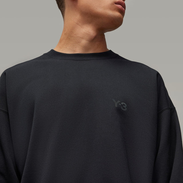 Y - 3 BRUSHED TERRY SWEAT BLACK - Hombre Amsterdam