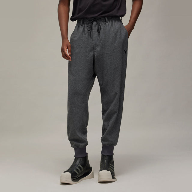 Y - 3 FLANNEL CUF PANT GREY - Hombre Amsterdam