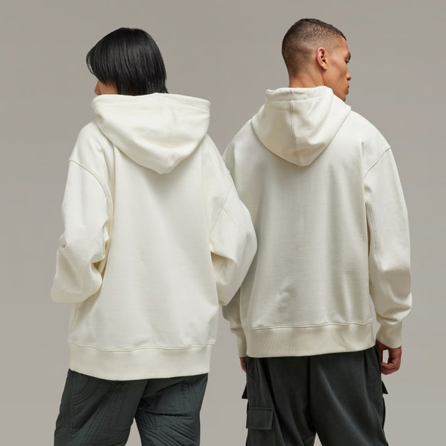 Y - 3 GRAPHIC LOGO HOODIE OFF WHITE - Hombre Amsterdam