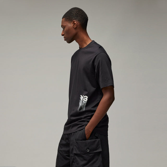 Y - 3 GRAPHIC T - SHIRT BLACK - Hombre Amsterdam