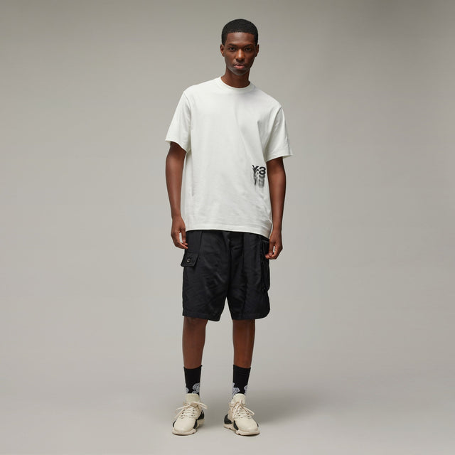 Y - 3 GRAPHIC T - SHIRT OFF - WHITE - Hombre Amsterdam