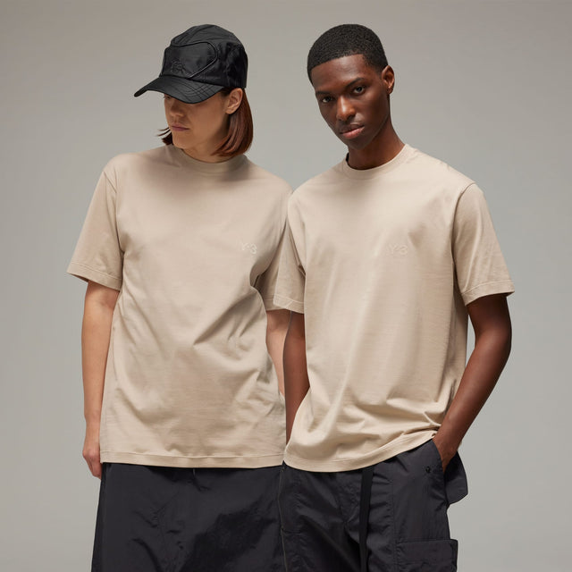 Y - 3 RELAXED T - SHIRT CLAY BROWN - Hombre Amsterdam