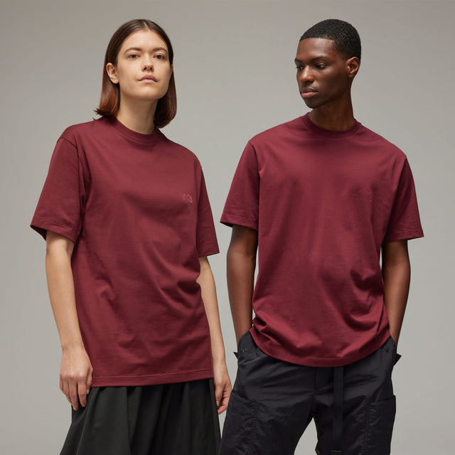 Y - 3 RELAXED T - SHIRT SHADOW RED - Hombre Amsterdam