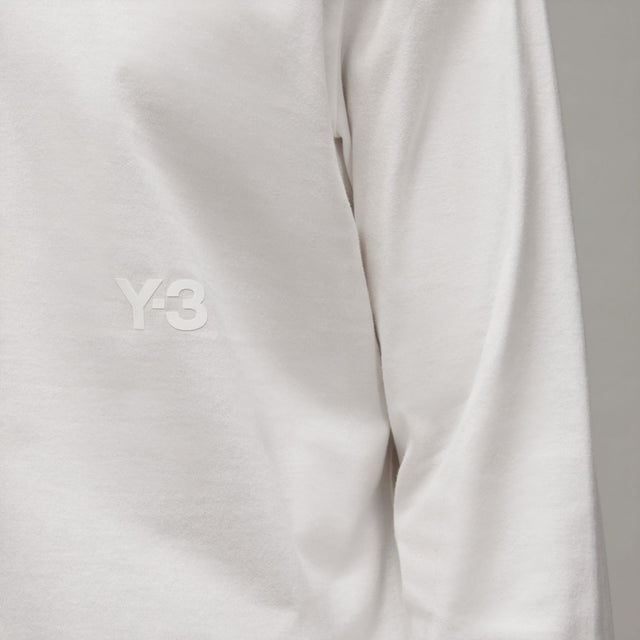 Y - 3 T - SHIRT LONG SLEEVES WHITE - Hombre Amsterdam