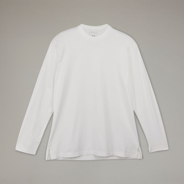 Y - 3 T - SHIRT LONG SLEEVES WHITE - Hombre Amsterdam