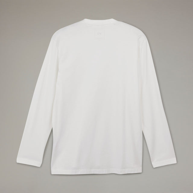 Y - 3 T - SHIRT LONG SLEEVES WHITE - Hombre Amsterdam