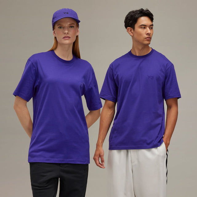 Y - 3 T - SHIRT PURPLE - Hombre Amsterdam